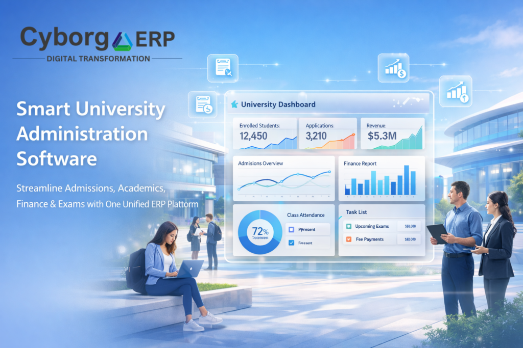 University Administration Software Smart Campus Management with Cyborg ERP